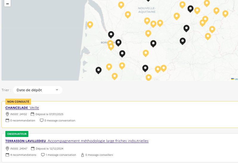 Image L’ensemble des dossier du territoire