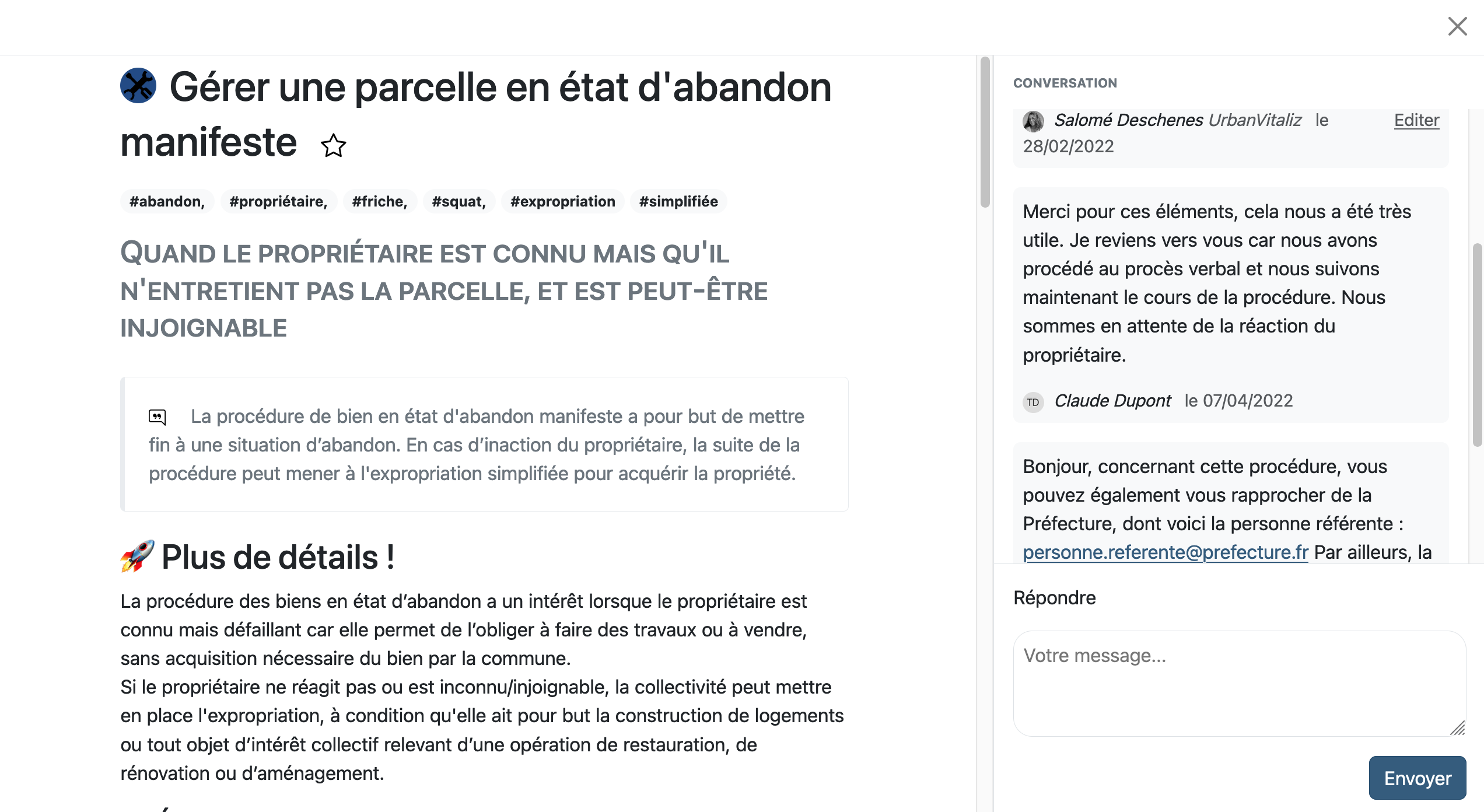 Image Suivi sur chaque recommandation